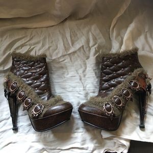 Jeffrey Campbell steampunk boots